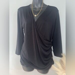 Black dressy top